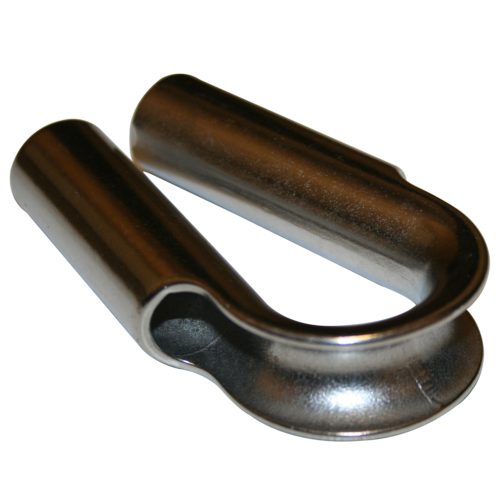 Stainless Tube Thimble 15mm Silver Bulldog Winch