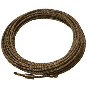 Winch Rope Wire 11mm x 85 Foot for 10047 Gray Bulldog Winch