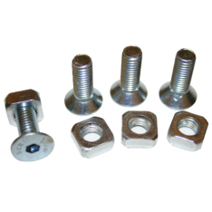 Winch Mounting Hardware 10x30mm Countersunk Grade 8 set of 4 Bulldog Winch